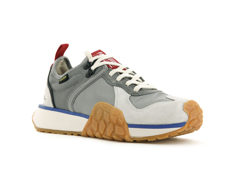 Zapatillas Palladium TROOP RUNNER Hombre Gris | Costa Rica-84165